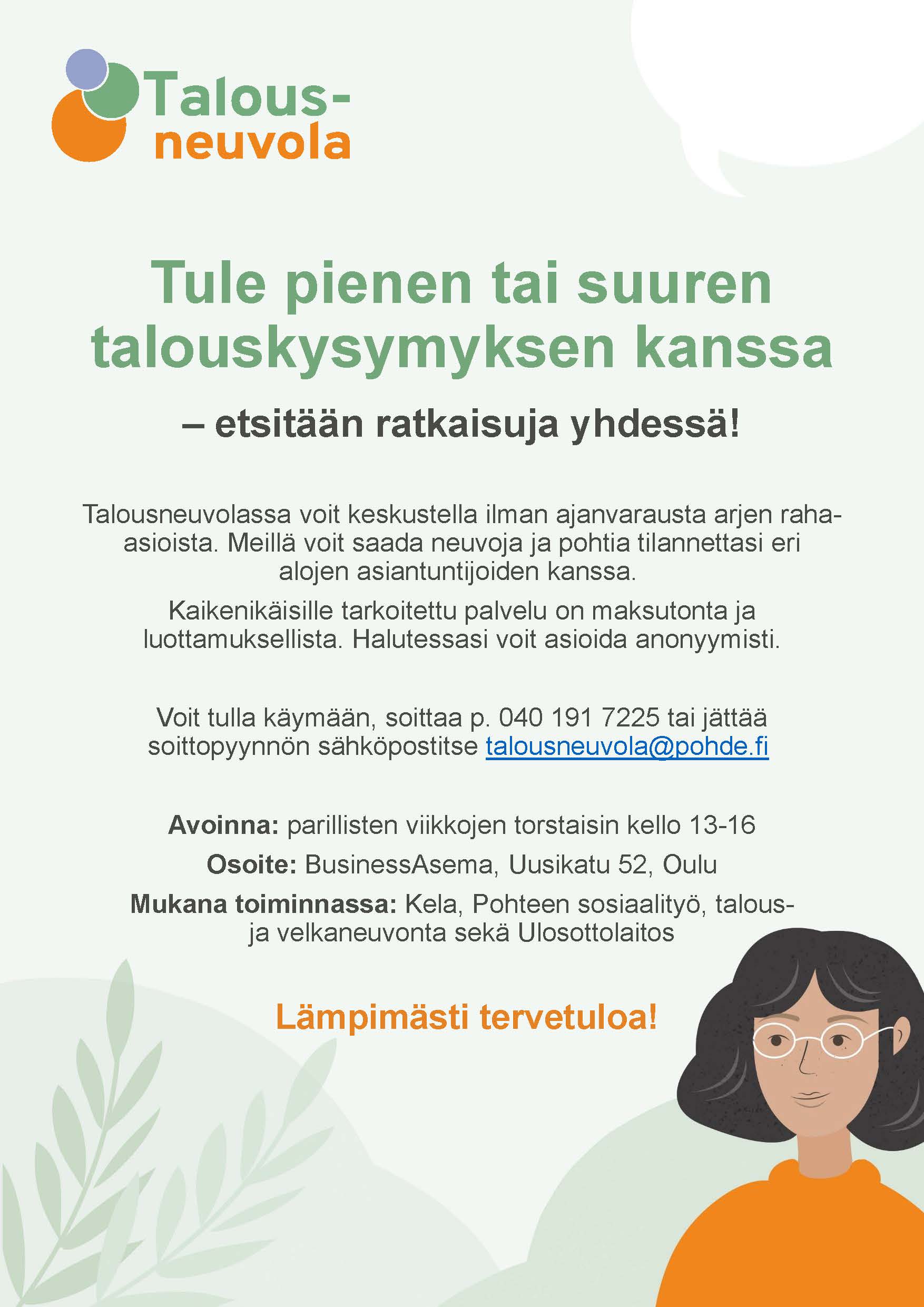 Talousneuvolan mainoskuva