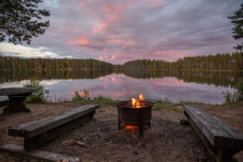 Kuva Kontiolammelta