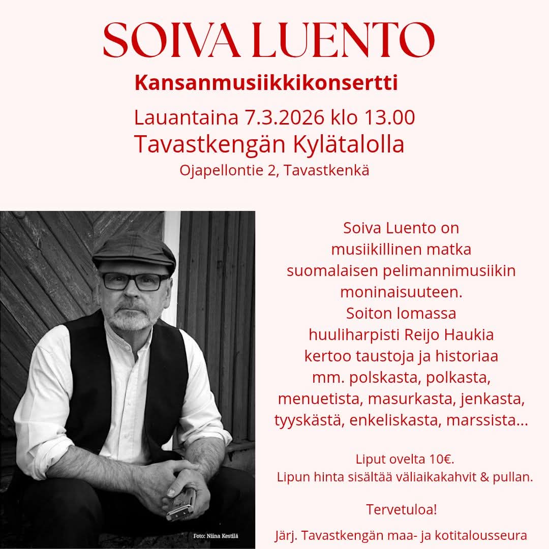 Soiva Luento -kansanmusiikkikonsertti