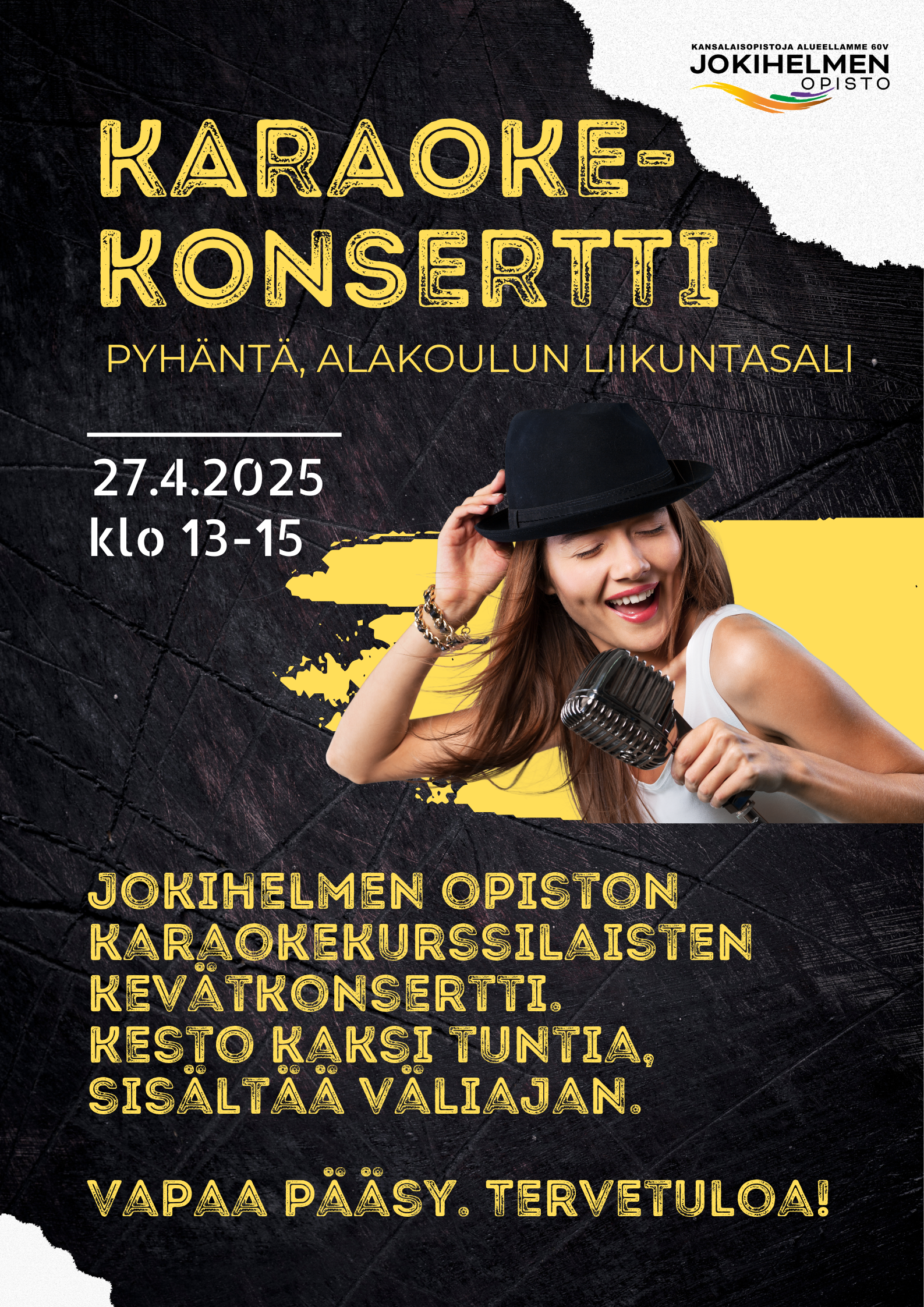 Karaokekonsertti Pyhännällä