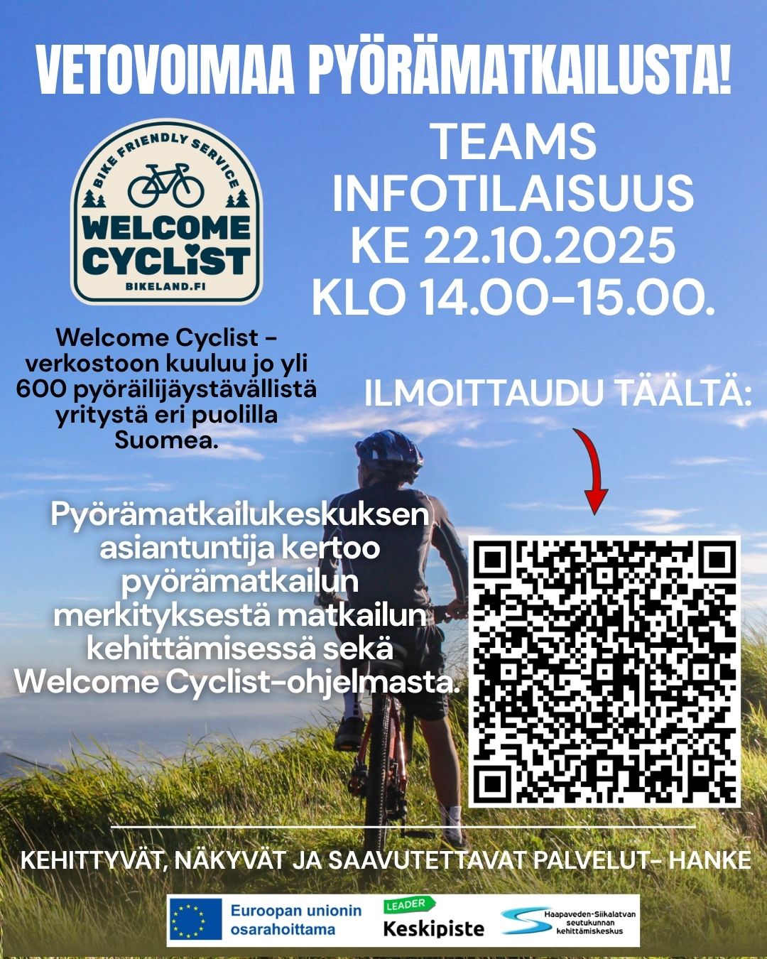 Vetovoimaa Pyörämatkailusta!